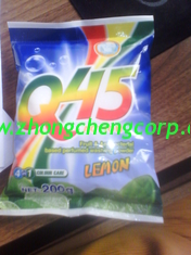الصين good quality 30gram,50gram 70gram branded laundry detergent/lemon washing powder to dubai المزود