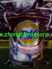 الصين T.K branded laundry detergent powder/1kg,10kg branded laundry washing powder to africa المزود