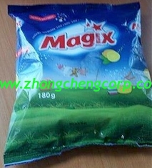 الصين good quality 180g,1kg,500g OEM washing powder/power washing powder with magix brand name to Senegal market المزود