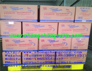 الصين hot sale liquid detergent/blue ribbon detergent liquid/laundry detergent with low price packaged by cartons to Vietnma المزود