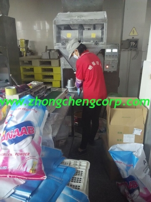 200g lemon smell top quality laundry powder/box detergent powder used for washing machine