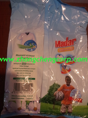15g, 1kg Madar brand good quality washing powder/new detergent washing powder sell to africa market