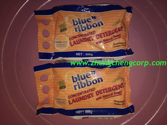 paper box washing powder paper box detergent powder clothes washing powder oem laundry detergent oem high effective