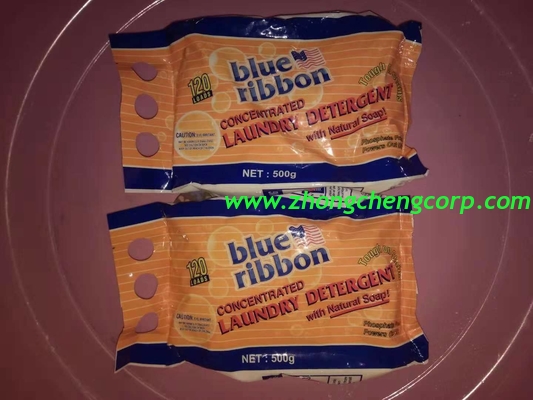 500g 5kg blue powder with carton laundry detergent/white detergent powder/washing powder with woven bag packed to Africa
