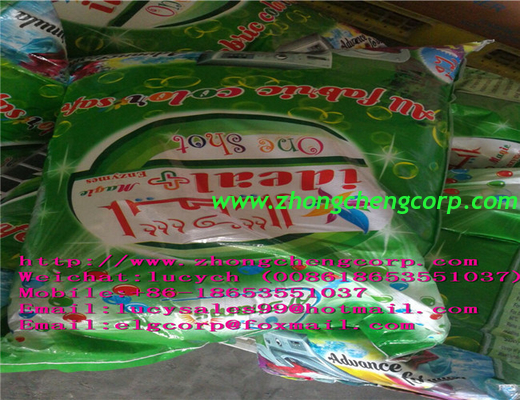 high quality 25kg bulk bag washing powder/25kg washing powder/25kg detergent powder with high foma to dubai market