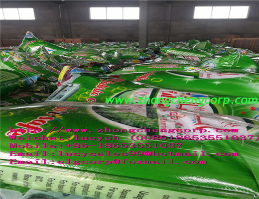 high quality 25kg bulk bag washing powder/25kg washing powder/25kg detergent powder with high foma to dubai market