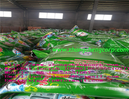hot sale 25kg high foam OEM washing powder/low-foaming detergent/bulk detergent powder with good quality to dubai market