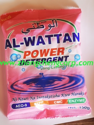 packing 30g 35g bag Laundry Detergent Powder clean bright fresh for hand wash, front and top loading washing machine