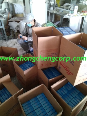 200g 500g White Powder With Blue Particles Carton Laundry Detergent for Recyclable Packaging for congo market selling