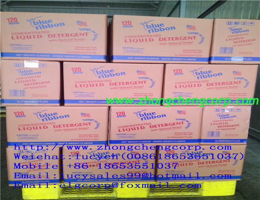 hot sale liquid detergent/blue ribbon detergent liquid/laundry detergent with low price packaged by cartons to Vietnma